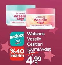 Watsons Vazelin Çeşitleri 100ml image