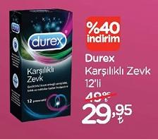 Durex Karşılıklı Zevk 12'li image