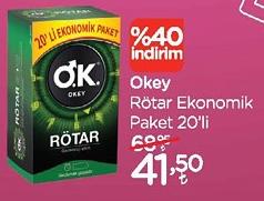 Okey Rötar Ekonomik Paket 20'li image