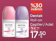 Deotak Roll-on Çeşitleri/Adet image