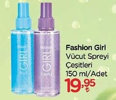 Fashion Girl Vücut Spreyi Çeşitleri 150 ml image