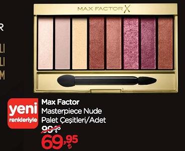 Max Factor Masterpiece Nude Palet Çeşitleri/Adet image