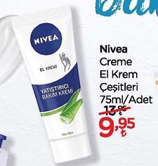 Nivea Creme El Krem Çeşitleri 75ml/Adet image