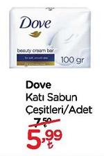 Dove Katı Sabun Çeşitleri/Adet image