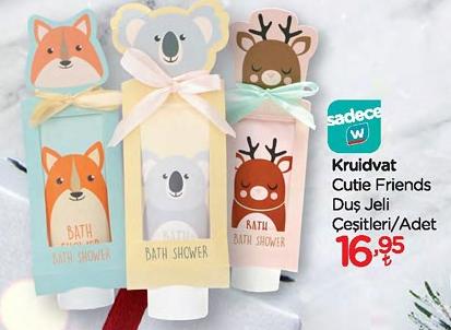 Kruidvat Cutie Friends Duş Jeli Çeşitleri/Adet image