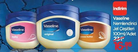 Vaseline Nemlendirici Jel Çeşitleri 100ml/Adet image