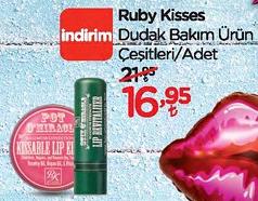 Ruby Kisses Dudak Bakım Ürün Çeşitleri/Adet image