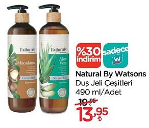 Natural By Watsons Duş Jeli Çeşitleri 490 ml image