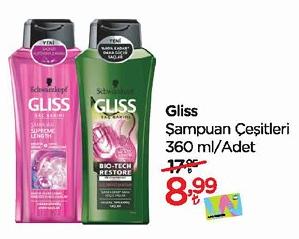 Gliss Şampuan Çeşitleri 360 ml image