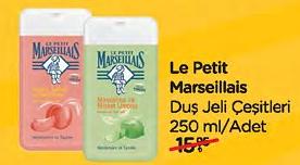 Le Petit Marseillais Duş Jeli Çeşitleri 250 ml image