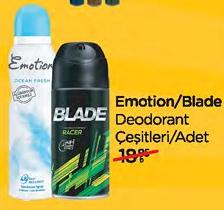 Emotion / Blade Deodorant Çeşitleri/Adet image