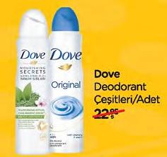 Dove Deodorant Çeşitleri/Adet image