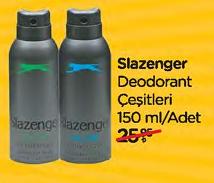 Slazenger Deodorant Çeşitleri 150 ml image