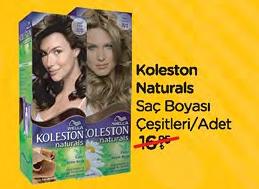 Koleston Naturals Saç Boyası Çeşitleri/Adet image