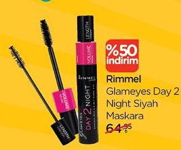 Rimmel Glameyes Day 2 Night Siyah Maskara image