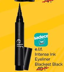 E.l.f. Intense Ink Eyeliner Blackest Black image