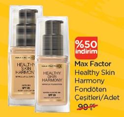 Max Factor Healthy Skin Harmony Fondöten Çeşitleri/Adet image