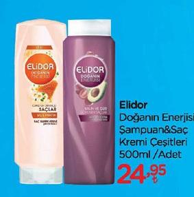 Elidor Doğanın Enejisi Şampuan&Saç Kremi Çeşitleri 500ml image