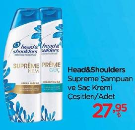 Head&Shoulders Supreme Şampuan ve Saç Kremi Çeşitleri/Adet image