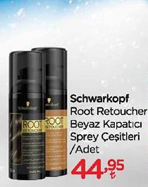 Schwarzkopf Root Retoucher Beyaz Kapatıcı Sprey Çeşitleri/Adet image