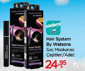 Hair System By Watsons Saç Maskarası Çeşitleri/Adet image