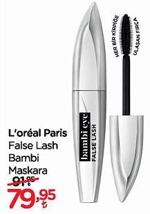 L'oreal Paris False Lash Bambi Maskara image