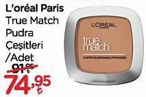 L'oreal Paris True Match Pudra Çeşitleri/Adet image