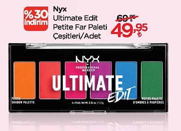 Nyx Ultimate Edit Petite Far Paleti Çeşitleri/Adet image