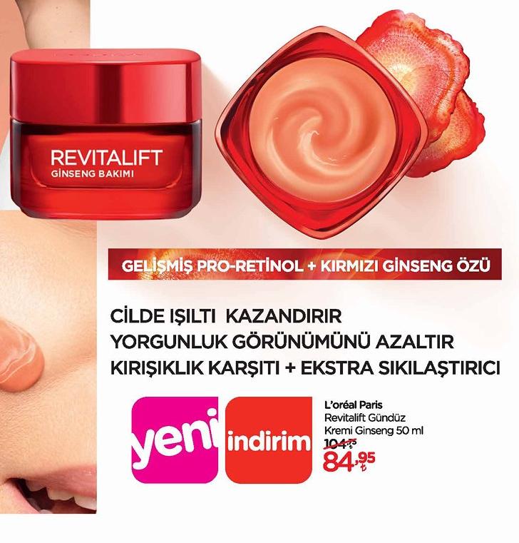 L'oreal Paris Revitalift Gündüz Kremi Ginseng 50 ml image