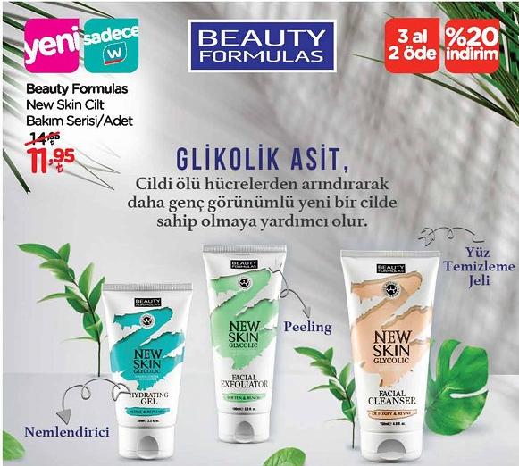 Beauty Formulas New Skin Cilt Bakım Serisi/Adet image