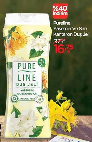 Pureline Yasemin ve Sarı Kantaron Duş jeli image