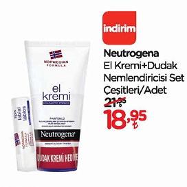 Neutrogena El Kremi+Dudak Nemlendiricisi Set Çeşitleri/Adet image