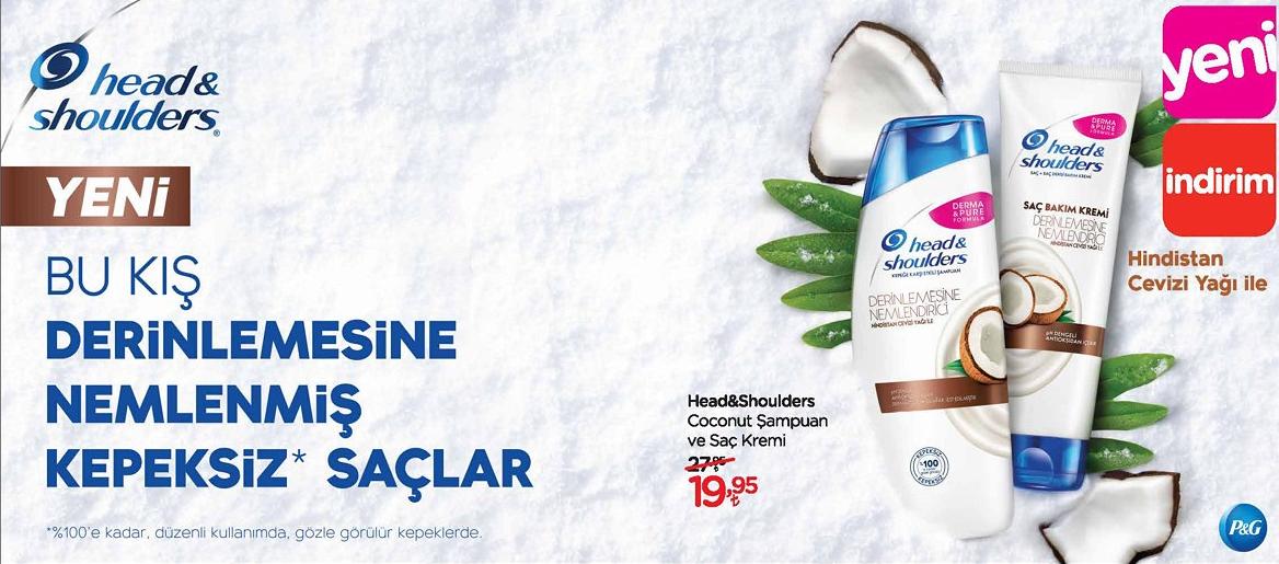 Head&Shoulders Coconut Şampuan ve Saç Kremi image