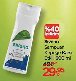 Siveno Şampuan Kepeğe Karşı Etkili 300 ml image