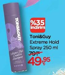 Toni&Guy Extreme Hold Spray 250 ml image