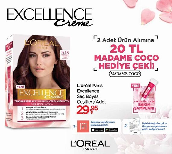 L'oreal Paris Excellence Saç Boyası Çeşitleri/Adet image