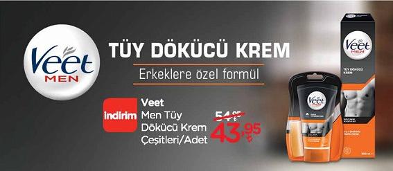 Veet Men Tüy Dökücü Krem Çeşitleri/Adet image