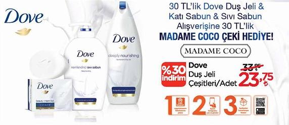 Dove Duş Jeli Çeşitleri/Adet image