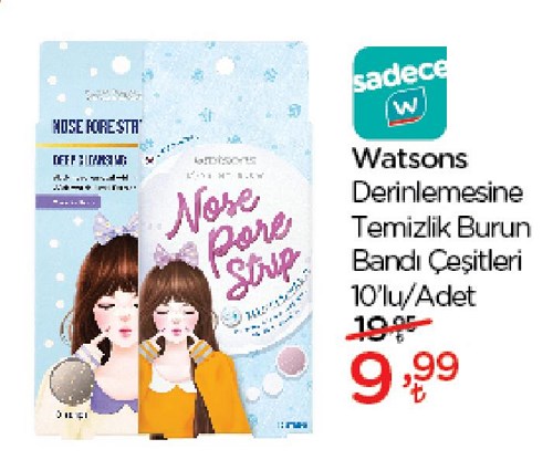 06 Nisan 2020 Watsons indirimli ürünleri İndirimde Market