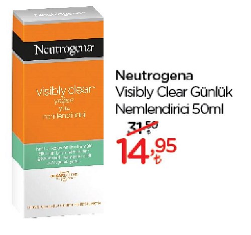 Neutrogena Visibly Clear Günlük Nemlendirici 50 ml image