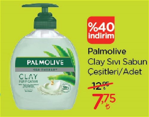 Palmolive Clay Sıvı Sabun Çeşitleri/Adet image