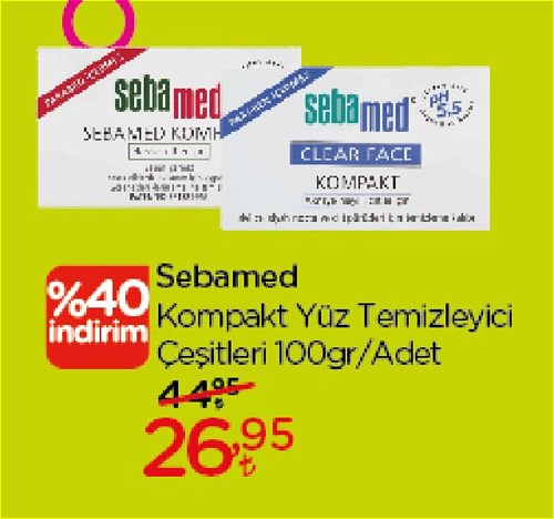 Sebamed Kompakt Yüz Temizleyici Çeşitleri 100 gr image