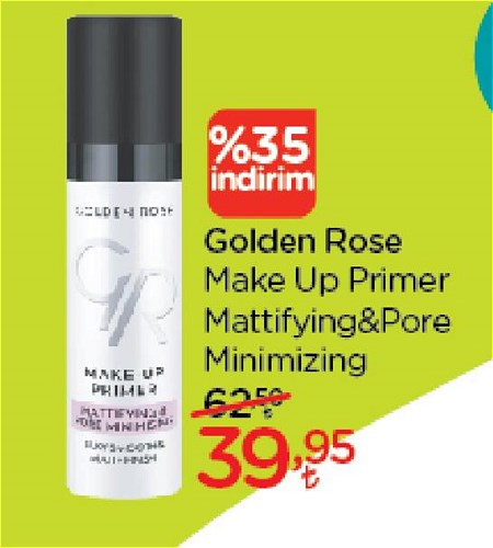 Golden Rose Make Up Primer Mattifying&Pore Minimizing image