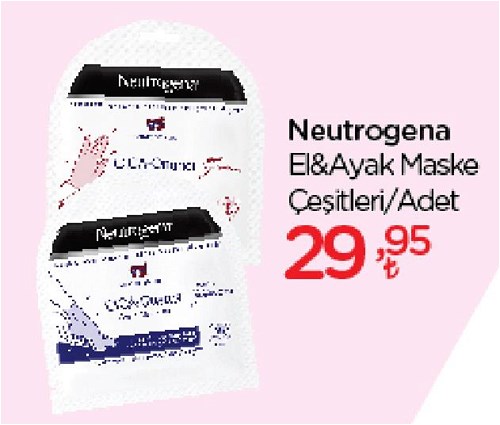 Neutrogena El/Ayak Maske Çeşitleri/Adet image