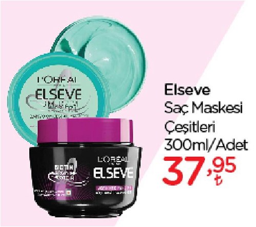 Loreal Elseve Saç Maskesi Çeşitleri 300 ml image