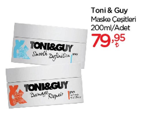 Toni&Guy Maske Çeşitleri 200 ml image