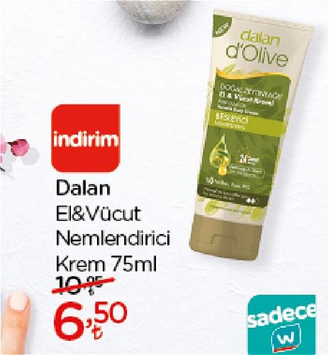 Dalan El&Vücut Nemlendirici Krem 75 ml image