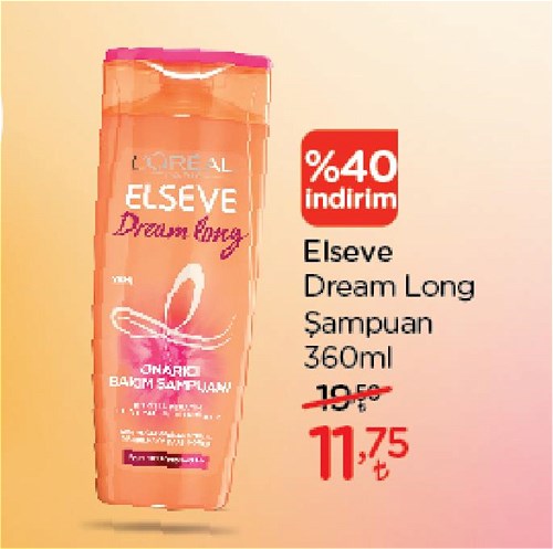 Loreal Elseve Dream Long Şampuan 360 ml image