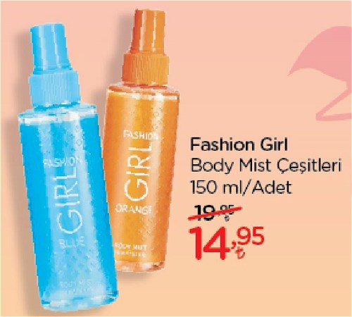 Fashion Girl Body Mist Çeşitleri 150 ml image