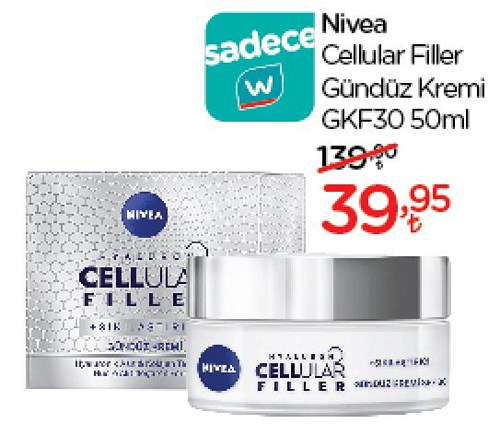 Nivea Cellular Filler Gündüz Kremi GKF30 50 ml image